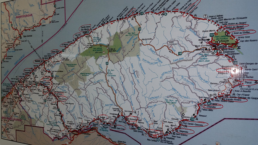 Nous avons plus de 30 dépôts dans toute la gaspésie.